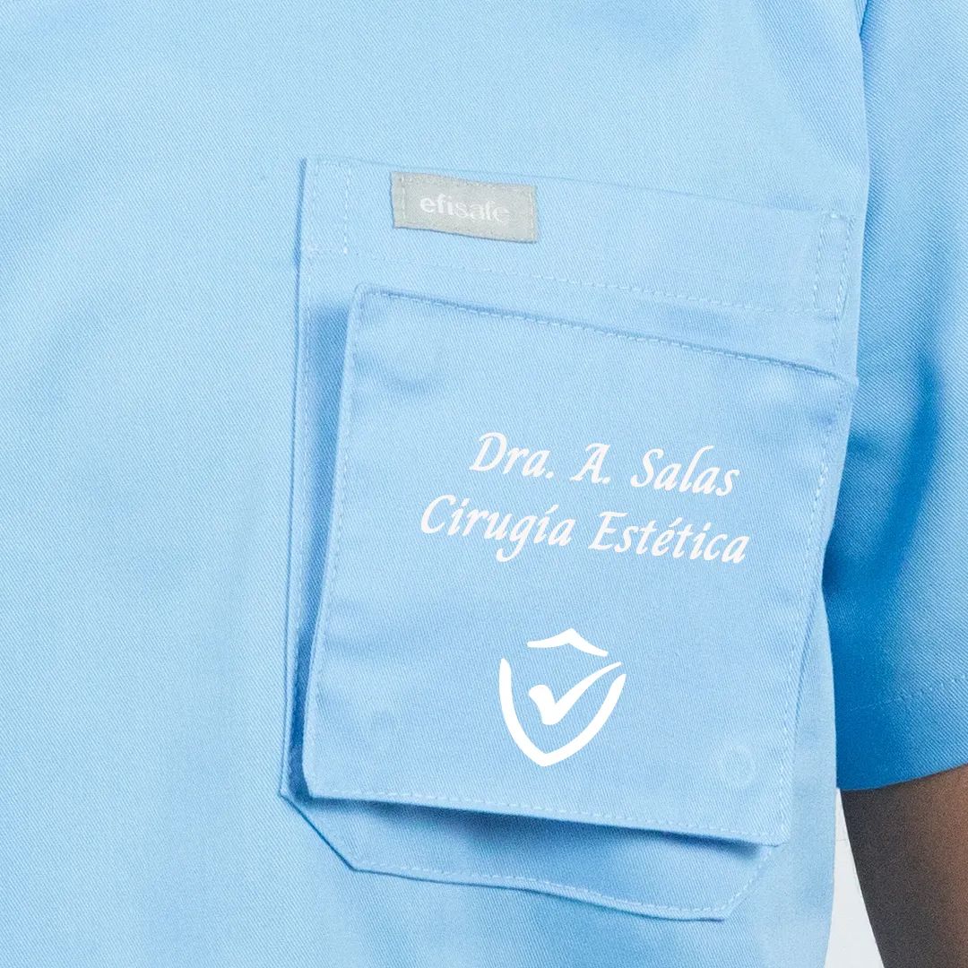 Archie Pocket | Safetag™ Professional Identification in Serene Blue